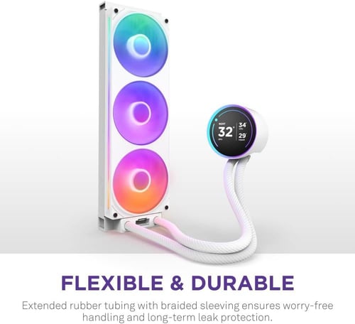 NZXT Kraken Elite 360 RGB - AIO CPU Liquid Cooler...