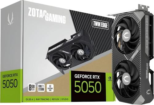 Zotac Gaming RTX 5050 Twin Edge 8GB GDDR6 Reflex 2...