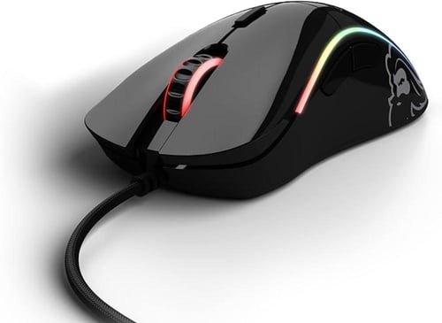 Glorious Model D Glossy BLACK Wired ماوس العاب