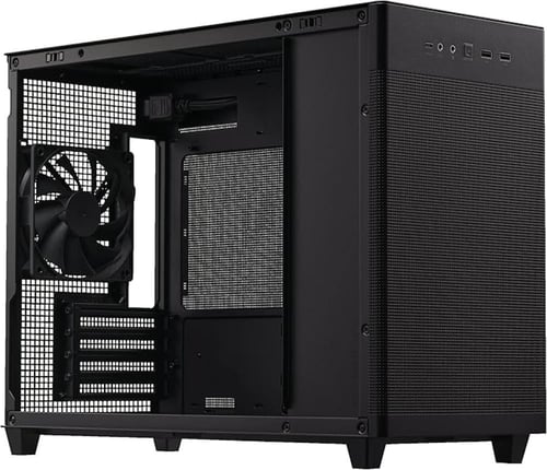 ASUS Prime AP201 33-Liter MicroATX Black case كيس...