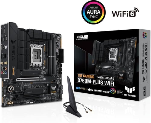 ASUS TUF GAMING B760M-PLUS WIFI Intel motherboard...