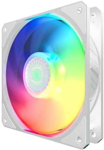 Cooler Master SickleFlow 120 ARGB Fan (White Editi...