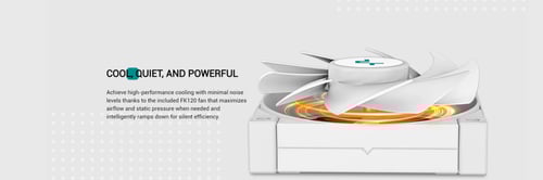 DeepCool AK500 digital Air cooler white