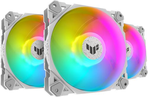 TUF Gaming TF120 ARGB Case Fan White Edition 3-in-...