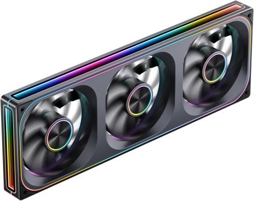JONSBO ZA-360B – مراوح كيس 3×120mm ARGB بتصميم Sin...