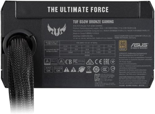ASUS TUF Gaming 650W Fully Modular Power Supply بو...