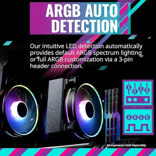 COOLER MASTER HYPER 212 HALO BLACK CPU AIR COOLER