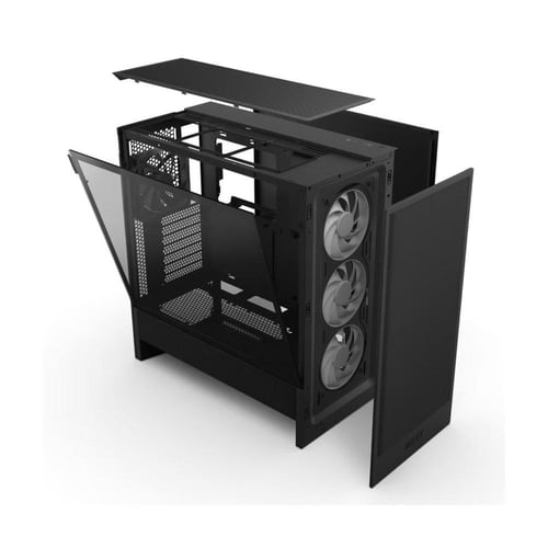 NZXT H5 Flow RGB 2024 - Compact ATX Mid-Tower PC G...