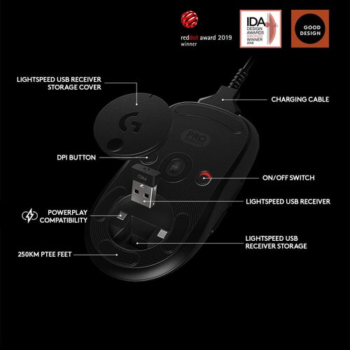 Logitech G PRO Wireless Gaming Mouse