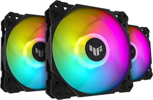 TUF Gaming TF120 ARGB Case Fan White Edition 3-in-...