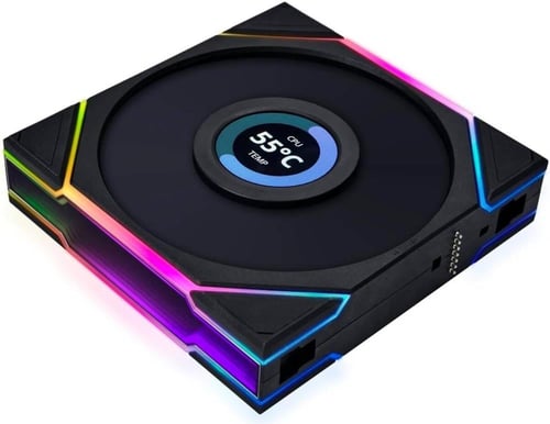 Lian Li UNI FAN LCD TL Series Fan Triple Pack blac...