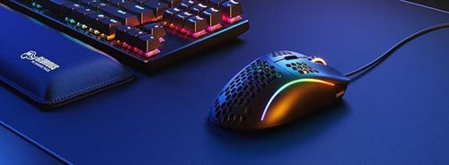 Glorious Model D mettle BLACK Wired ماوس العاب