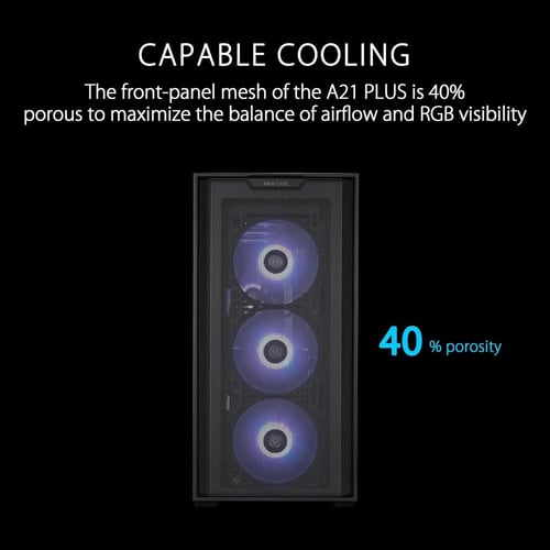 ASUS A21 PLUS MICRO-ATX FAN CASE WITH CONFIDENTIAL...