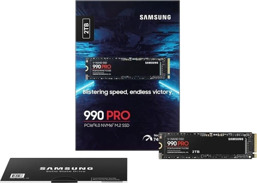 SAMSUNG 990 PRO M.2 2280 2TB PCI-Express Gen 4.0 x...
