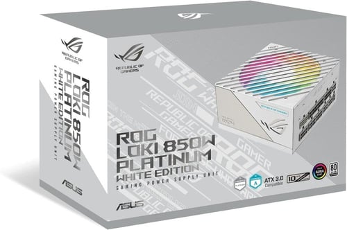 ASUS ROG Loki SFX-L 850W Platinum White Edition Po...