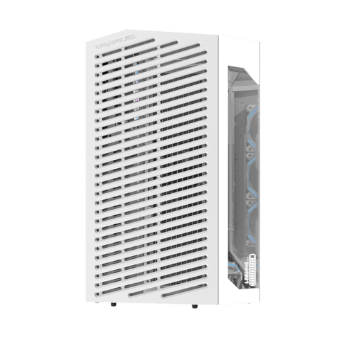 DY470 ATX PC Case كيس كمبيوتر ابيض