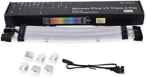 LIAN LI Strimer Plus V2 8 Pin 300mm Cable السلاك ل...