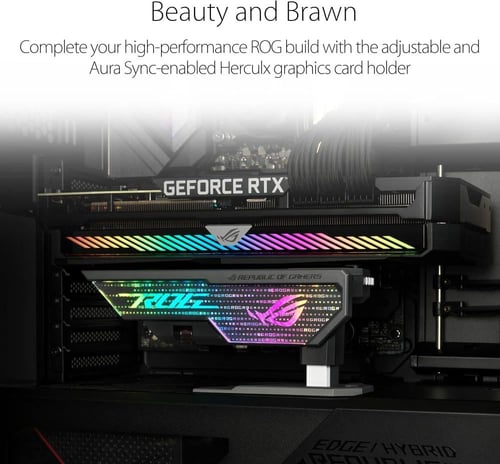 ASUS ROG Herculx Graphics Card Anti-Sag Holder Bra...