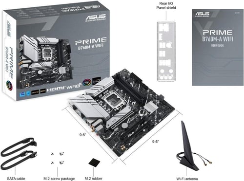 ASUS TUF GAMING B760M-PLUS WIFI Intel motherboard...
