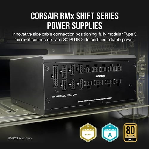 CORSAIR RM750x Shift Fully Modular ATX Power Suppl...