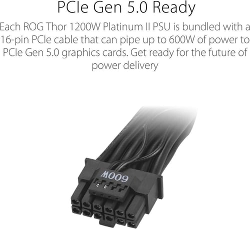 ASUS ROG Thor 1200W Platinum II Power Supply بور س...