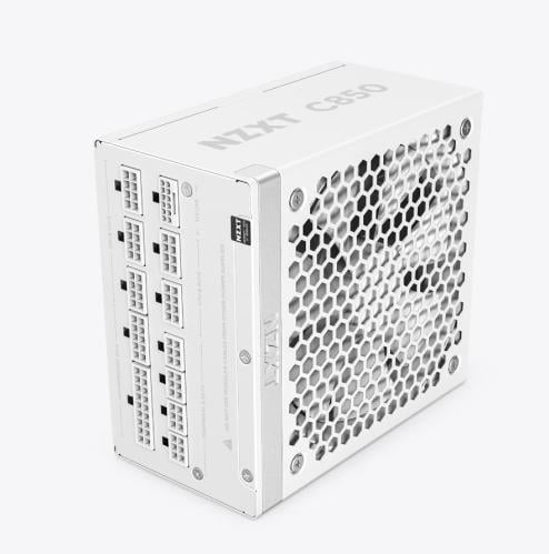 Nzxt C850 Gold ATX 3.1 باورسبلاي ابيض
