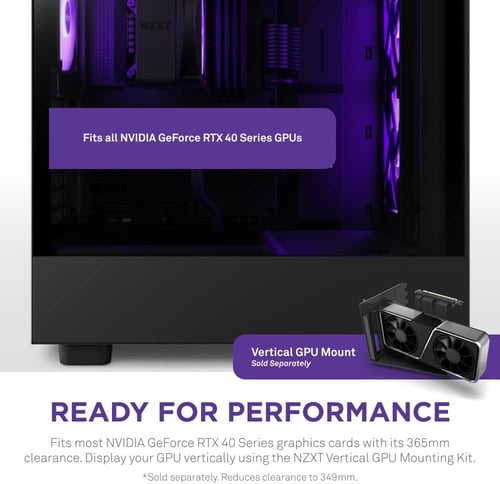 NZXT H5 Flow RGB Black كيس للكمبيوتر