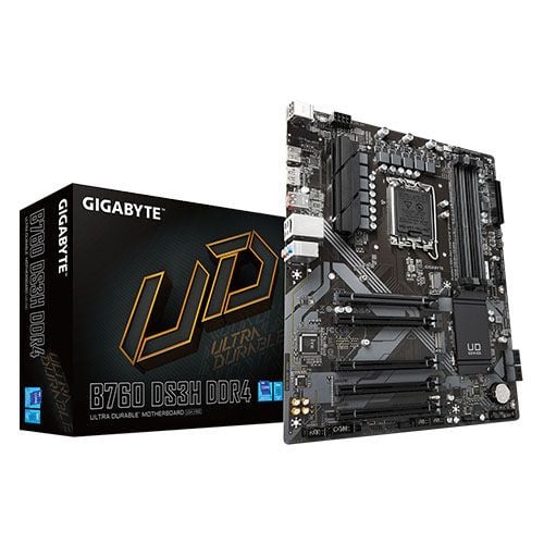 GIGABYTE B760 DS3H DDR4 Motherboard مذربورد
