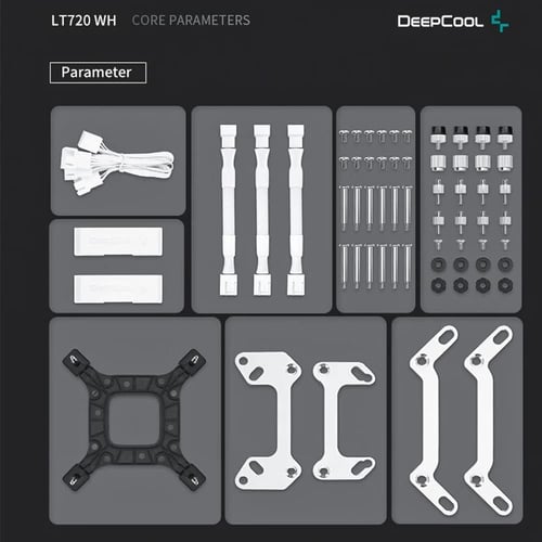 DeepCool Liquid Cooler LT720 360MM White Edition م...