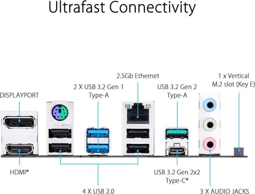 ASUS Prime Z790-P LGA 1700 DDR5 ATX Motherboard مذ...