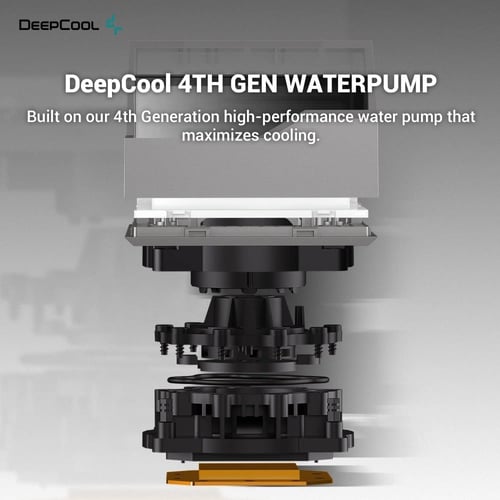 DeepCool Liquid Cooler LT720 360MM Black مبرد مائي