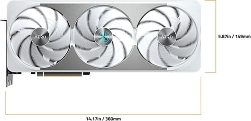 GIGABYTE AERO GeForce RTX 5070 Ti 16GB GDDR7 PCI E...