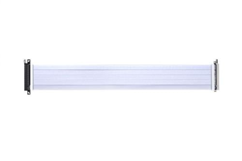 600MM PCIe 4.0 RISER white سلك أبيض