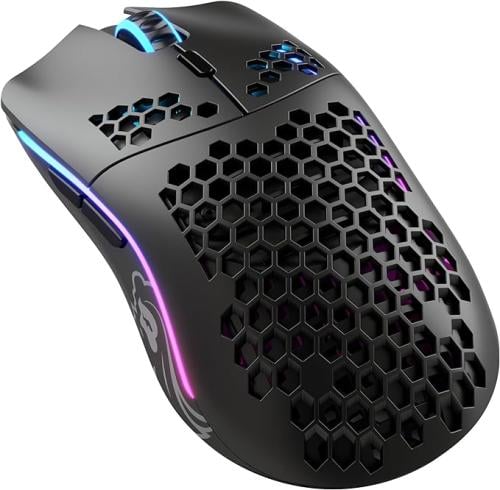 Glorious Gaming Mouse (Model O, Matte Black) - Wir...