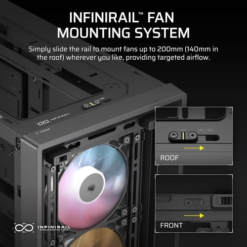 FRAME 4000D RS ARGB Modular Mid-Tower PC Case كيس...