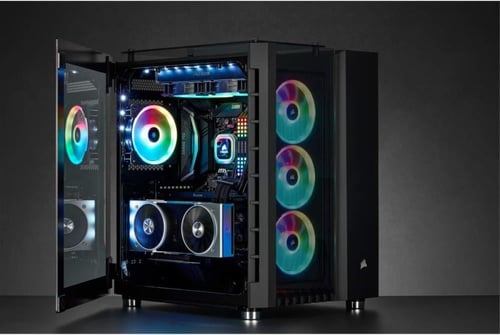CORSAIR Crystal Series 680X RGB High Airflow Tempe...