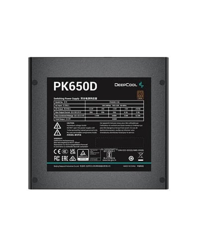 DEEPCOOL PK650D Bronze 650w POWER SUPPLY بور سبلاي