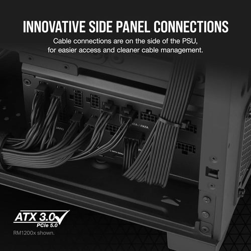 CORSAIR RM1000x Shift Fully Modular ATX Power Supp...