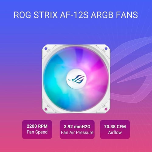 ASUS ROG Strix LC III 360 ARGB LCD WHT ARGB All-in...