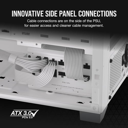 CORSAIR RM850x SHIFT Fully Modular ATX Power Suppl...