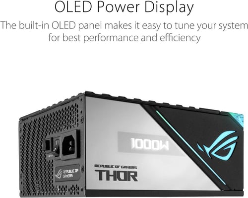 ASUS ROG Thor 1000W Platinum II Power Supply بور س...