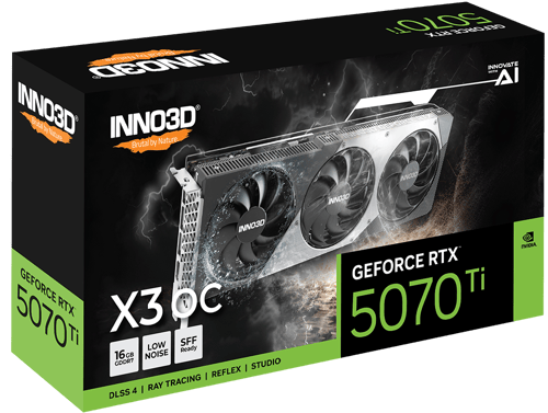 INNO3D® GEFORCE® RTX™ 5070 Ti X3 Game Changer كرت...