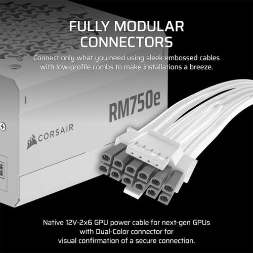 RMe Series™ RM750e - Fully Modular Low-Noise ATX P...