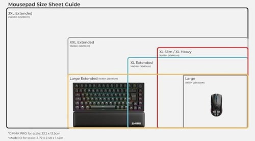 Glorious Xxl Extended Gaming Mouse Pad 18 Inchesx3...