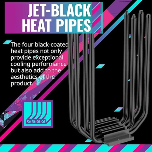 COOLER MASTER HYPER 212 HALO BLACK CPU AIR COOLER