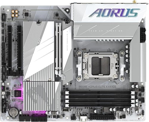 GIGABYTE B650E AORUS Elite X AX ICE AM5 LGA 1718 A...