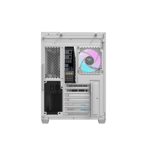 TH285 ATX PC Case كيس كمبيوتر ابيض