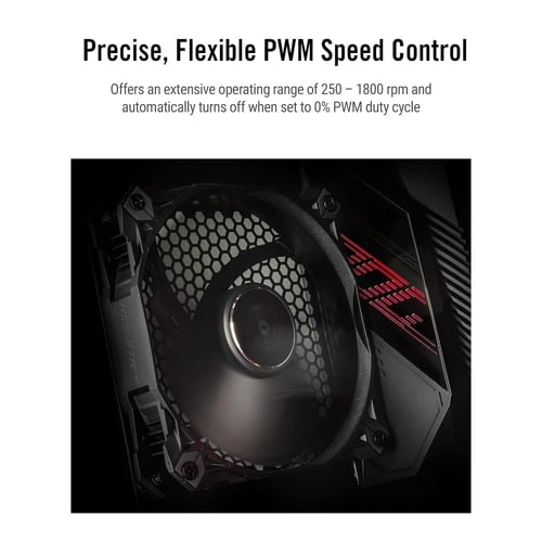 ASUS ROG Strix XF120 Whisper-Quiet Single black