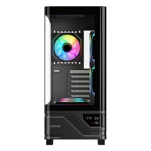Egeira Case RAIDER BLACK, w/6 Argb fans, Type-C  ص...