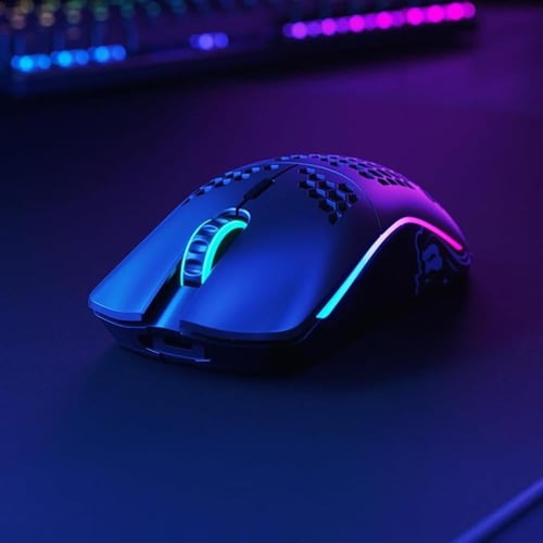 Glorious Gaming Mouse (Model O, Matte Black) - Wir...